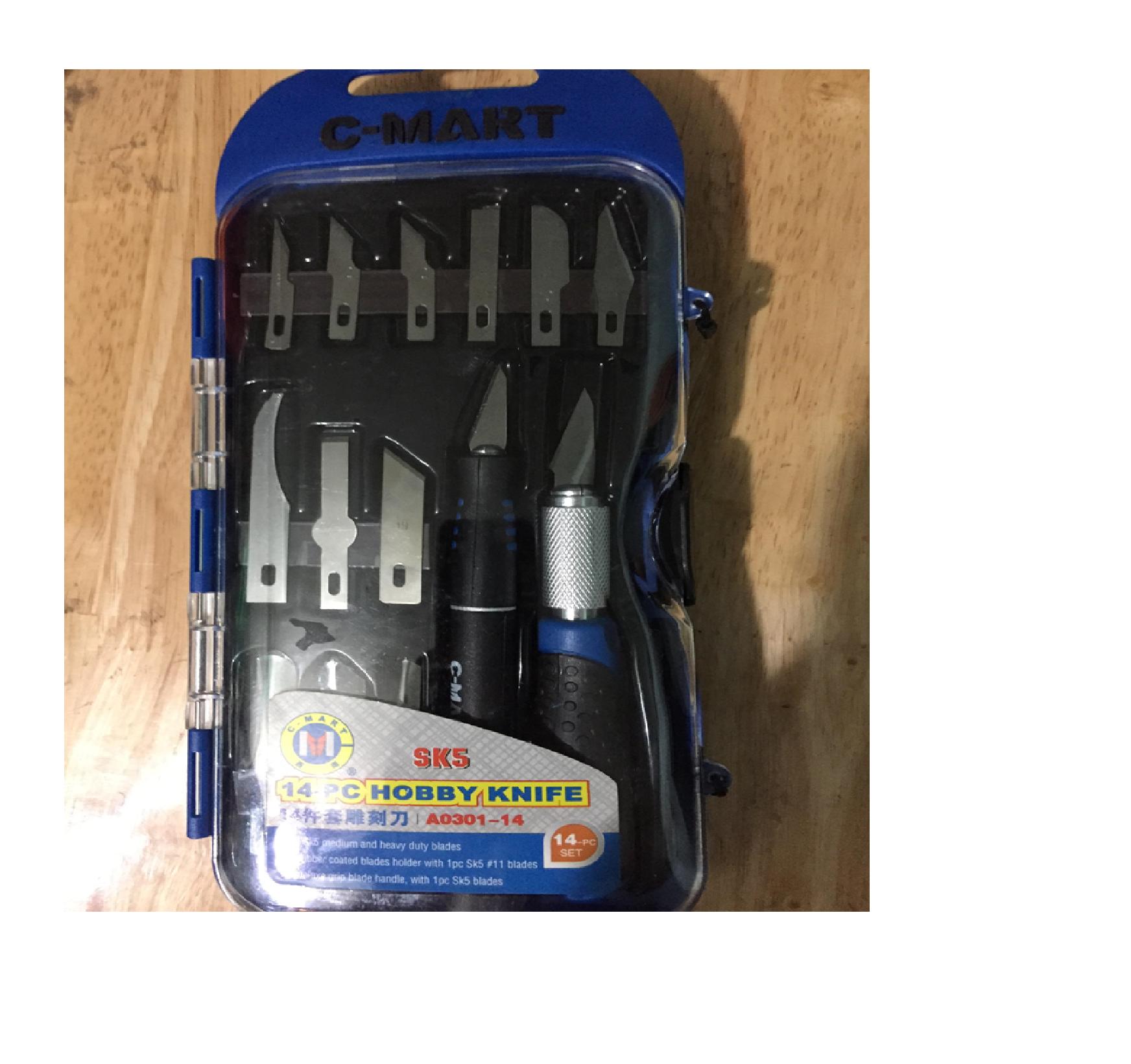 Bộ dao đa năng Cmart 14 chi tiết
