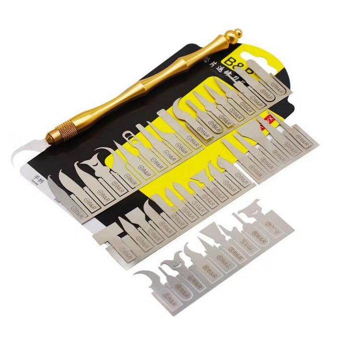 [HCM]Bộ dụng cụ sửa iphone CPU iphone A8 A9 A10 43in1