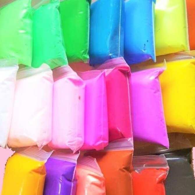 [HCM]Combo 02 goi Đất sét Nhật (gói 12 màu) soft clay nguyên liệu slime