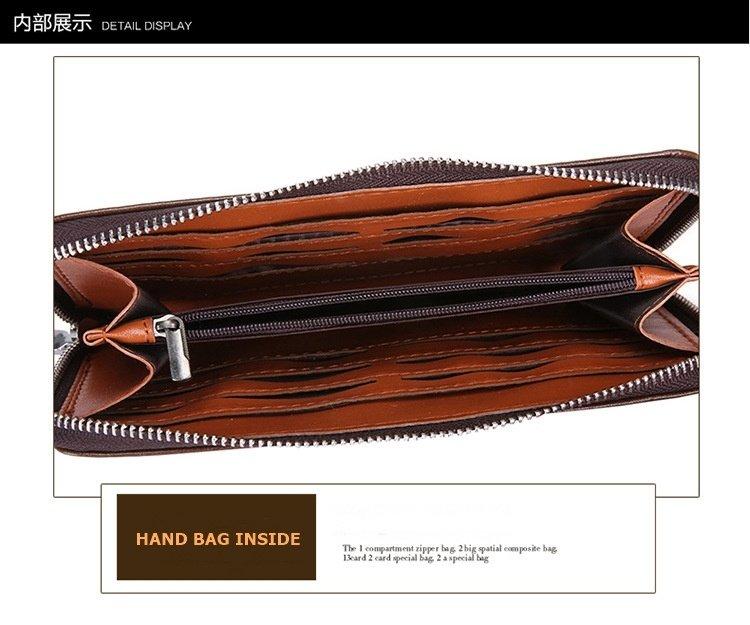 Men and women Long Wallet Leather Money Clip Fashion Card Holder VT 1009D