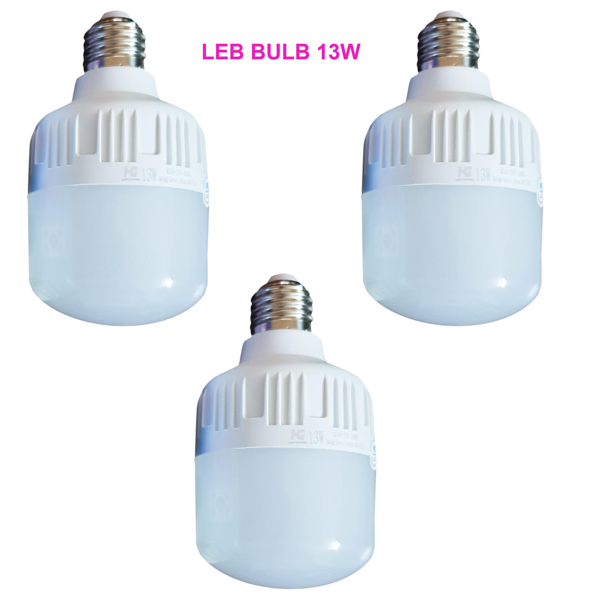 Bộ 3 bóng đèn led Bulb chống nước 13w
