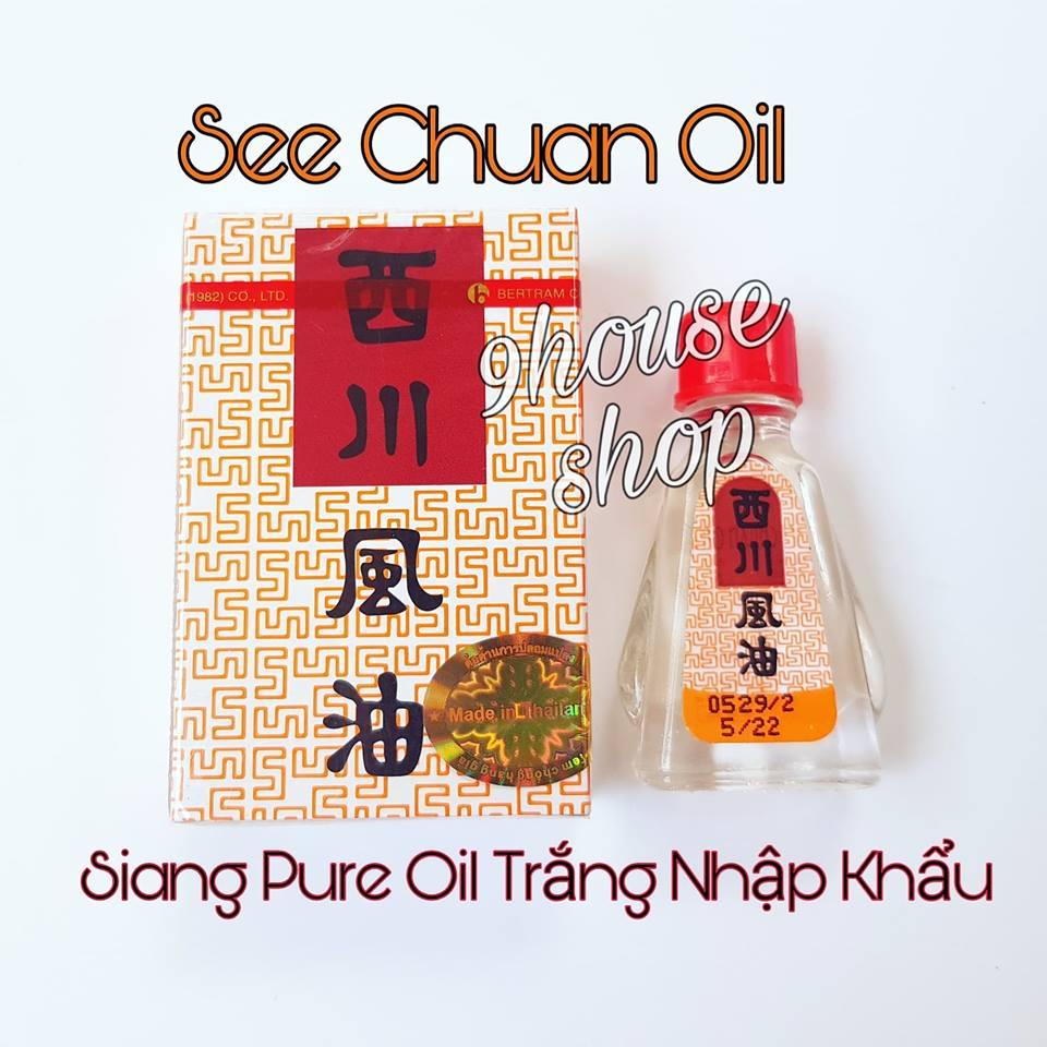 01 Dầu trắng SEE CHUAN OIL Thái Lan 7ml (SIZE LỚN)