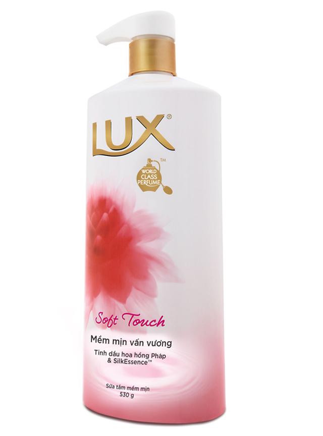 Sữa Tắm Lux Soft Touch Hồng Thái Lan - 500ml
