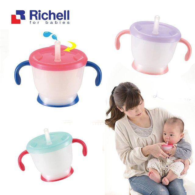 1vCốc tập uống 3 giai đoạn Richell (Hàng Công Ty chính hãng)