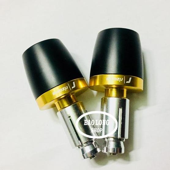Cặp gù tay lái cao su Rizoma dành cho xe máy,moto,pkl(màu Vàng)