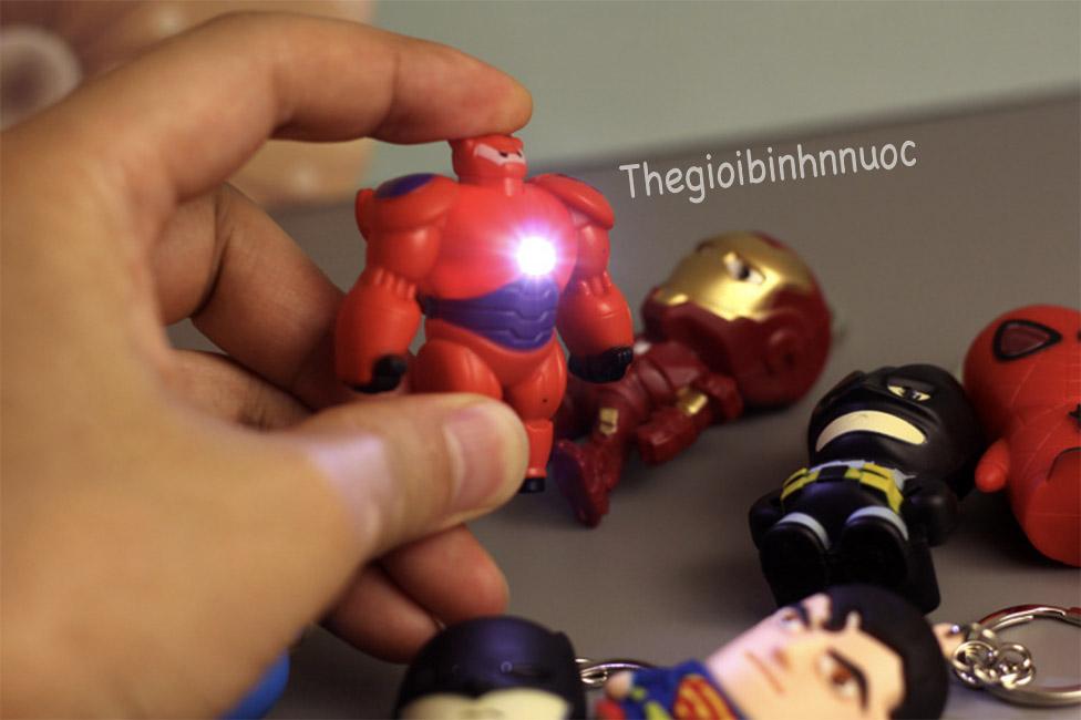 Móc Khóa Baymax Phát Sáng Siêu Cute K139