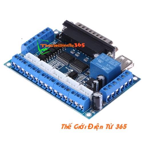 MẠCH ĐIỀU KHIỂN MACH3 5 TRỤC 1 RELAY