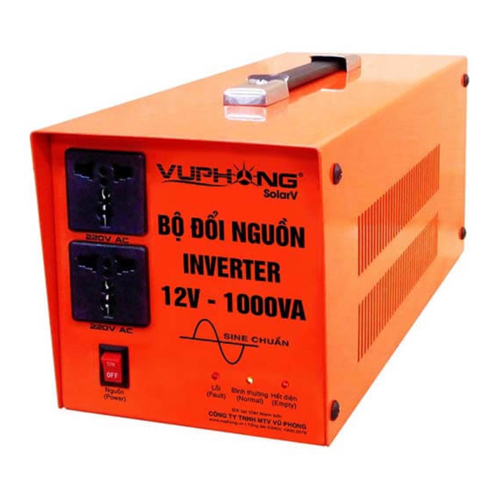 Bộ đổi nguồn / kích điện (inverter) SINE CHUẨN 12V-1000VA