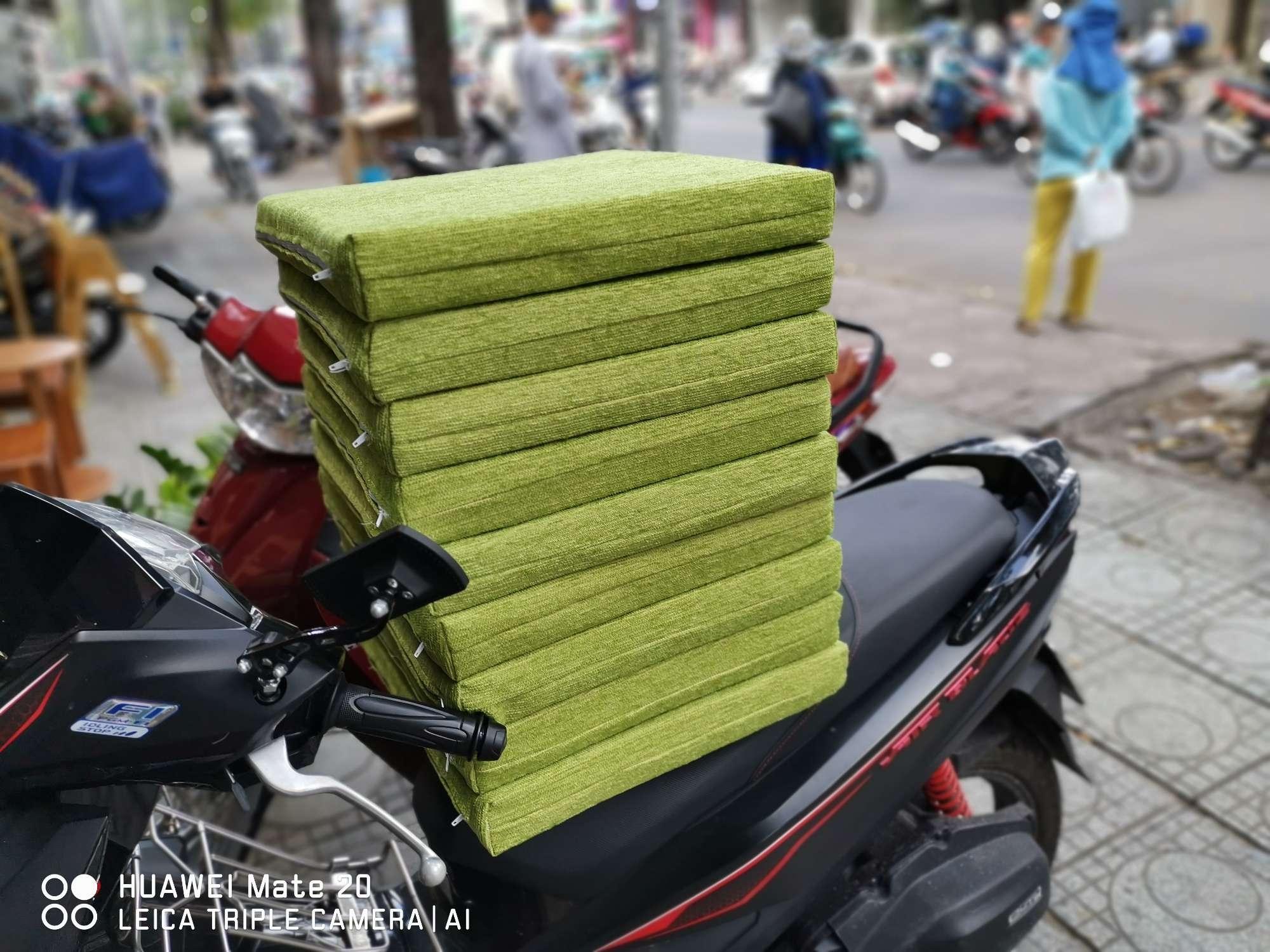 Nệm ngồi NoithatKTP bố dày 5cm green