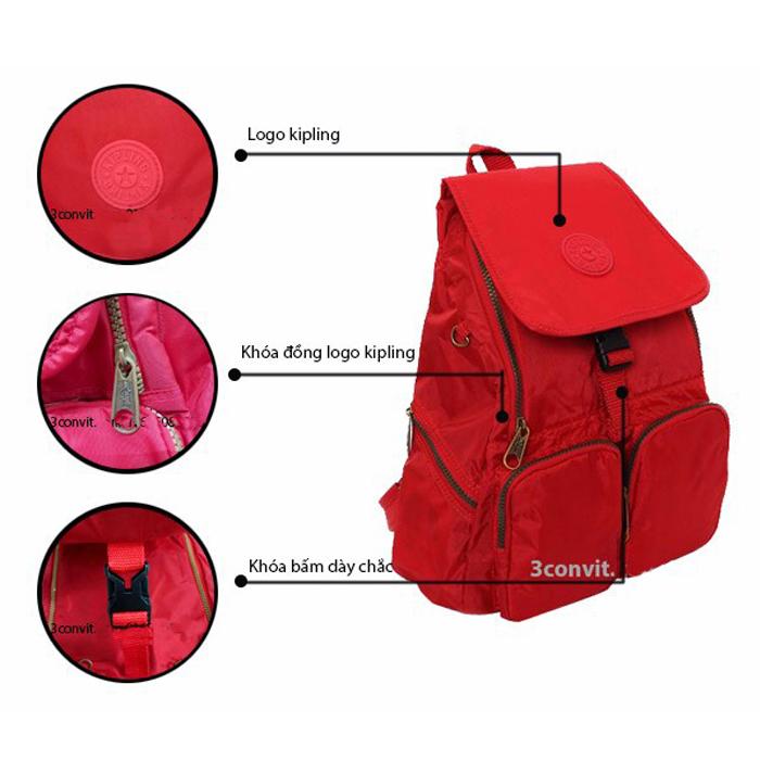 [HCM]Balo thời trang 2 hộp Kipling