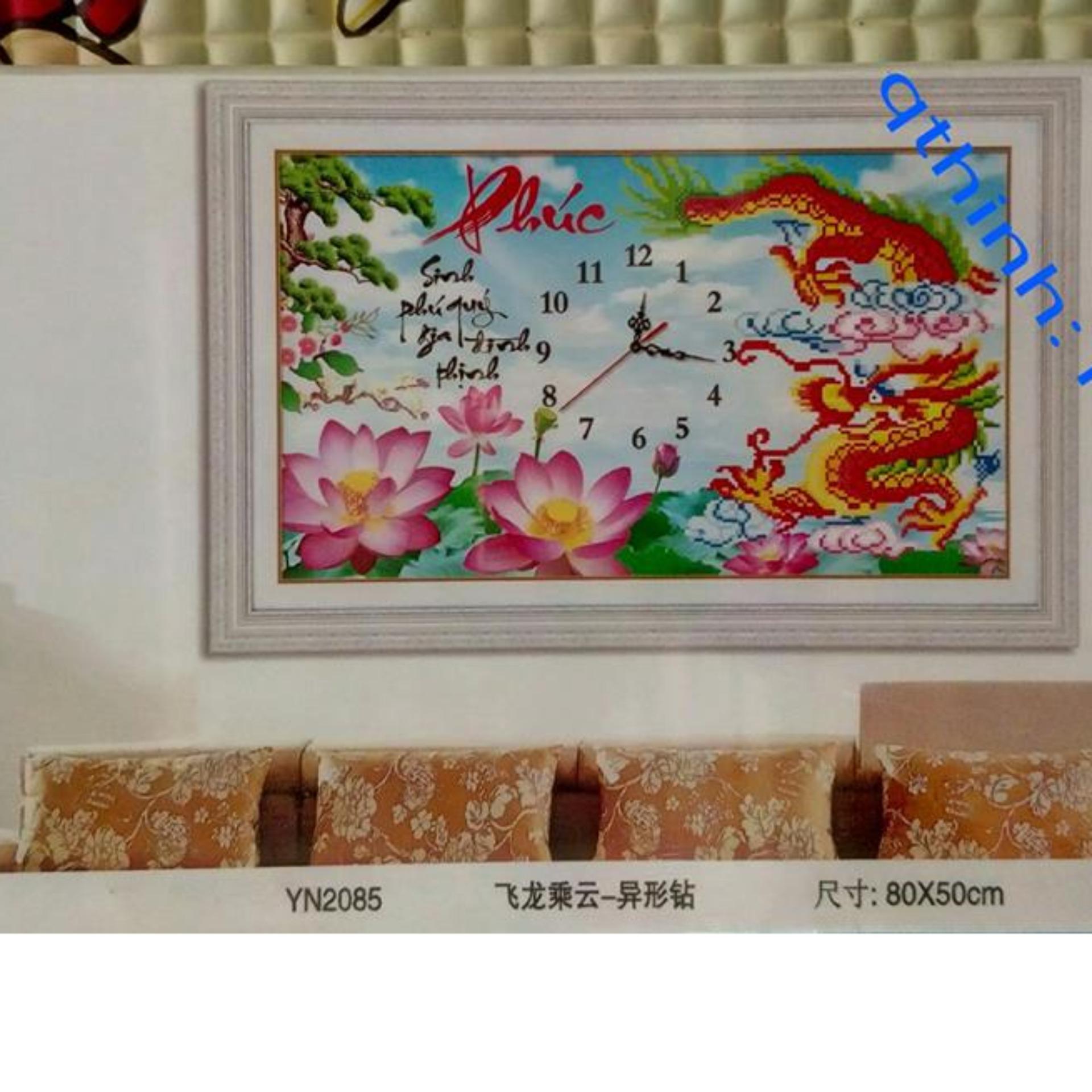 Tranh đính đá chữ Phúc YN2085-Ngọc Thịnh