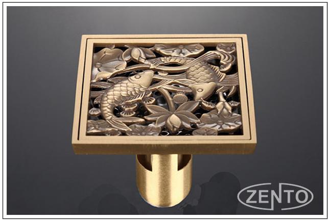 [HCM]Thoát sàn chống mùi giả cổ Zento ZT658