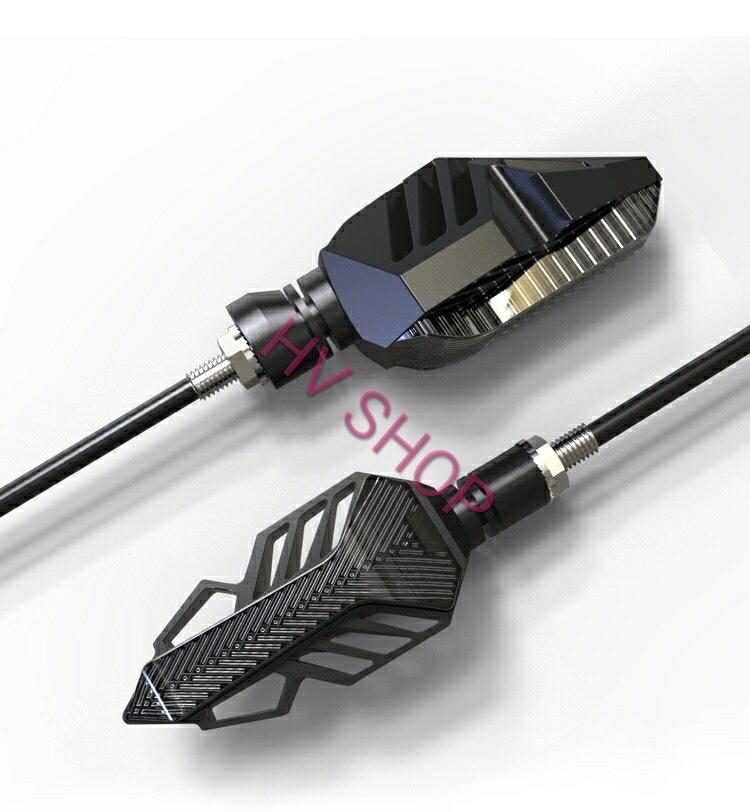  Bộ 2 Đèn Xi Nhan Độ Xe Máy MOTOWOIF ( sáng vàng )