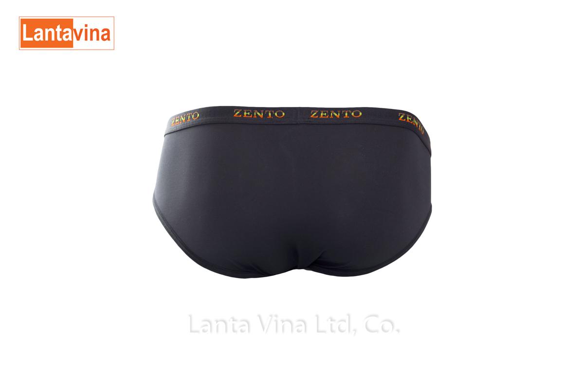 Combo 3 quần lót nam cao cấp Zento (thun lạnh pha lưới)