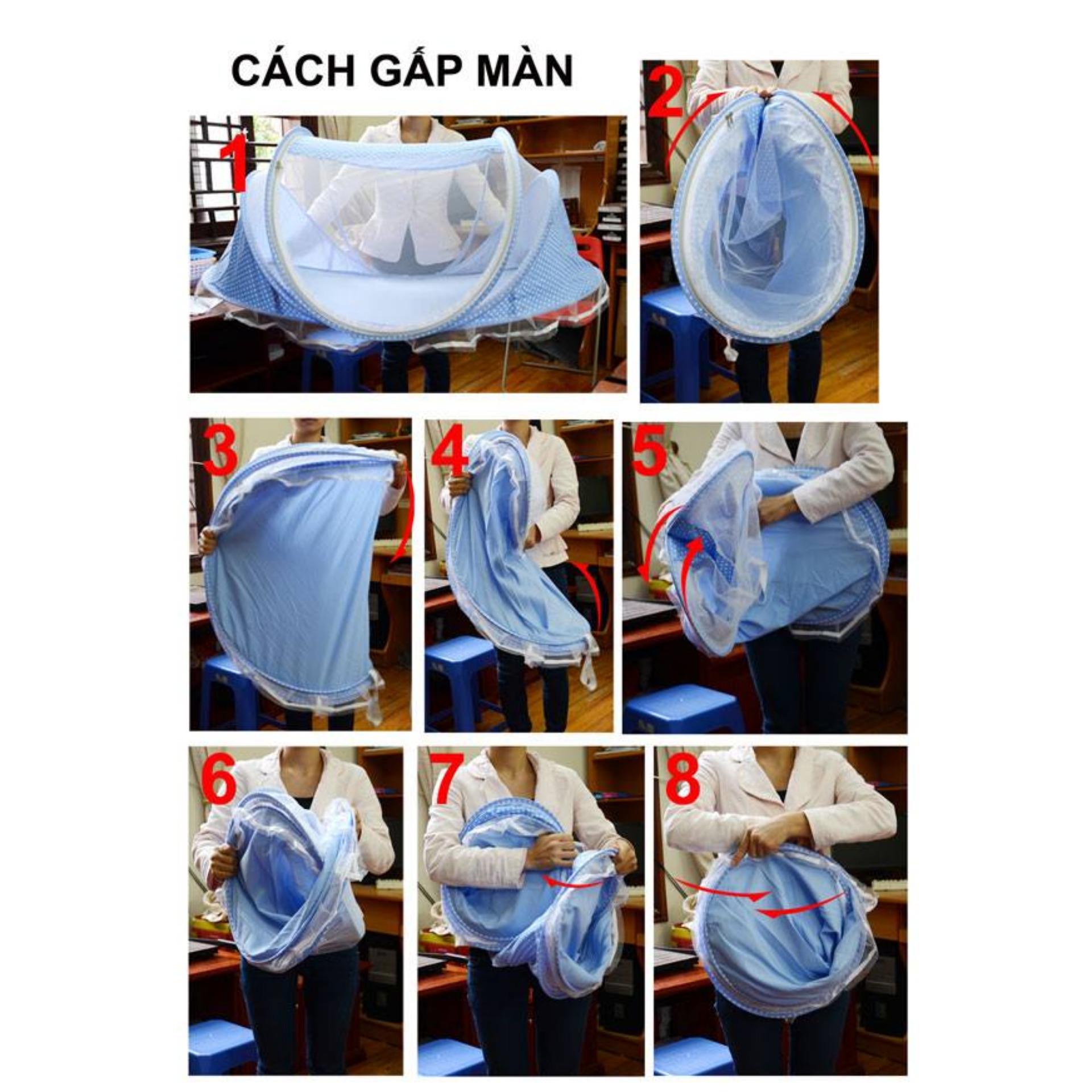 Màn Nhạc Kèm Gối Chống Muỗi Cho Bé