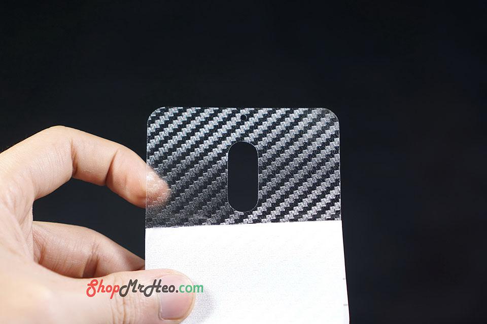 [HCM]Bộ 3 SKin Dán Mặt Lưng Vân 3D Nokia 6