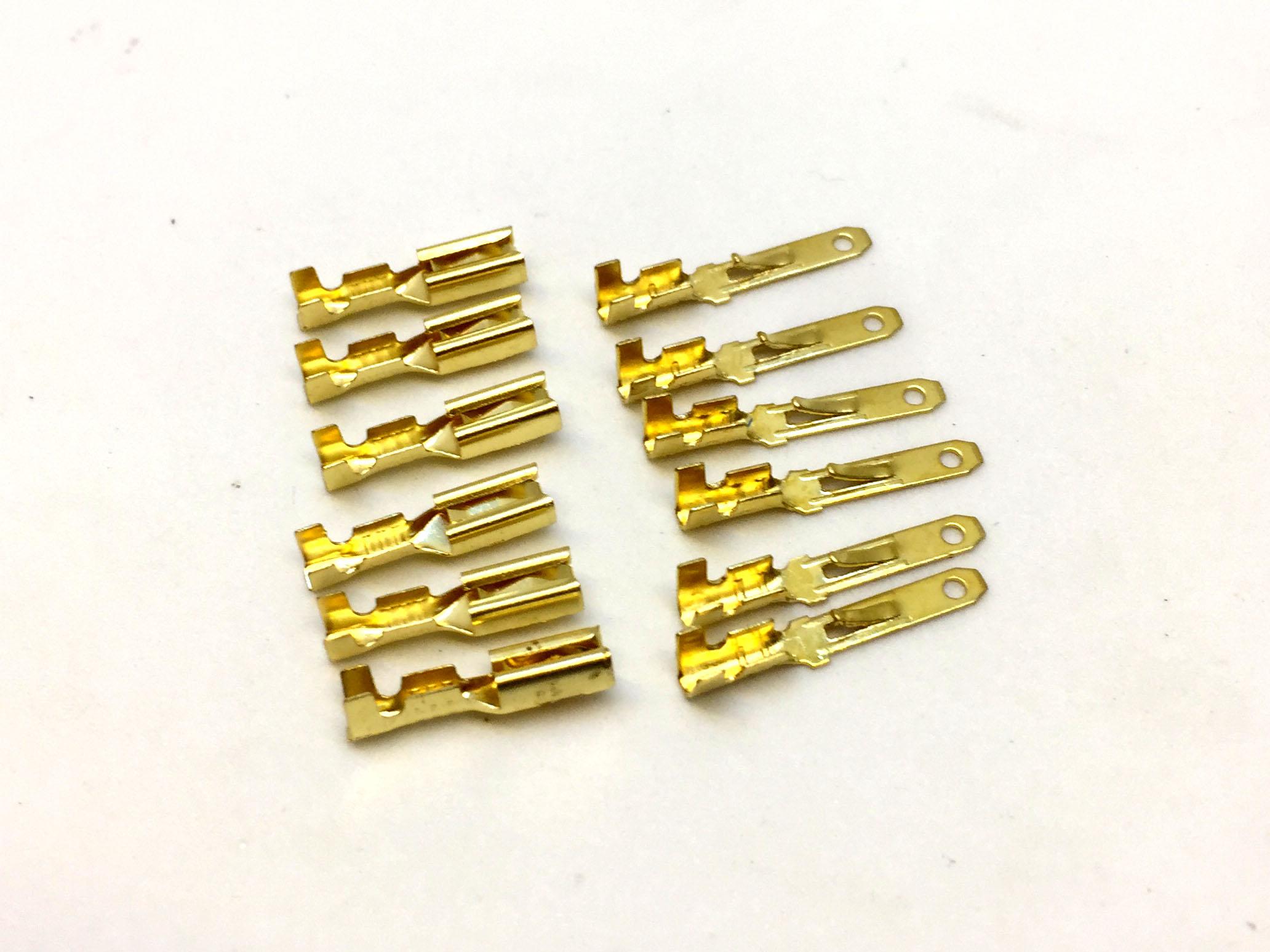 Bộ đầu kẹp dây 2.8mm (bộ 30 cái)