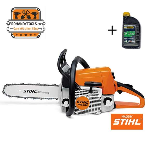 Máy cưa xích STIHL MS 230 Chính Hãng + Tặng nhớt Rheinol của Đức