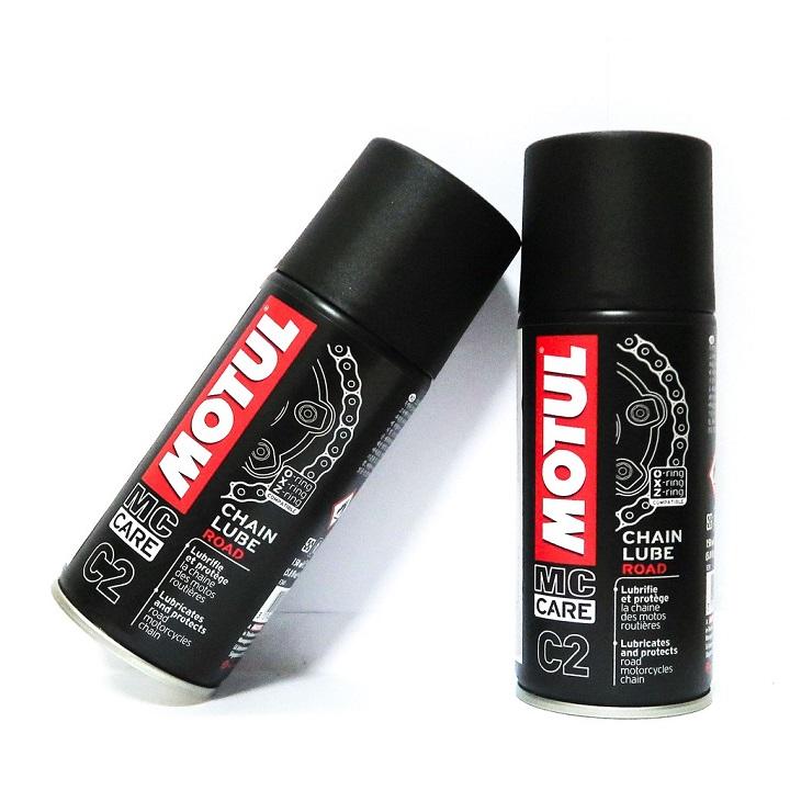 Chai xịt sên Motul Chain Lube Road C2 150ml