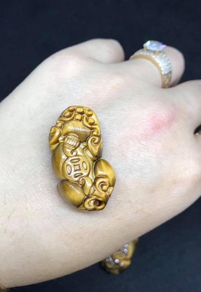 [HCM]TỲ HƯU ĐÁ MẮT HỔ VÀNG - HÀNG ĐẸP