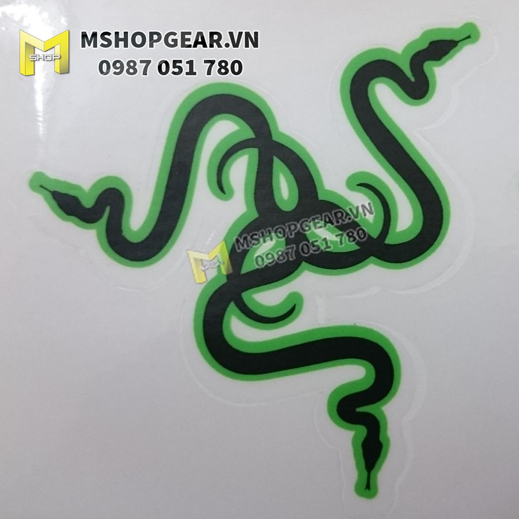Sticker Logo Razer xanh