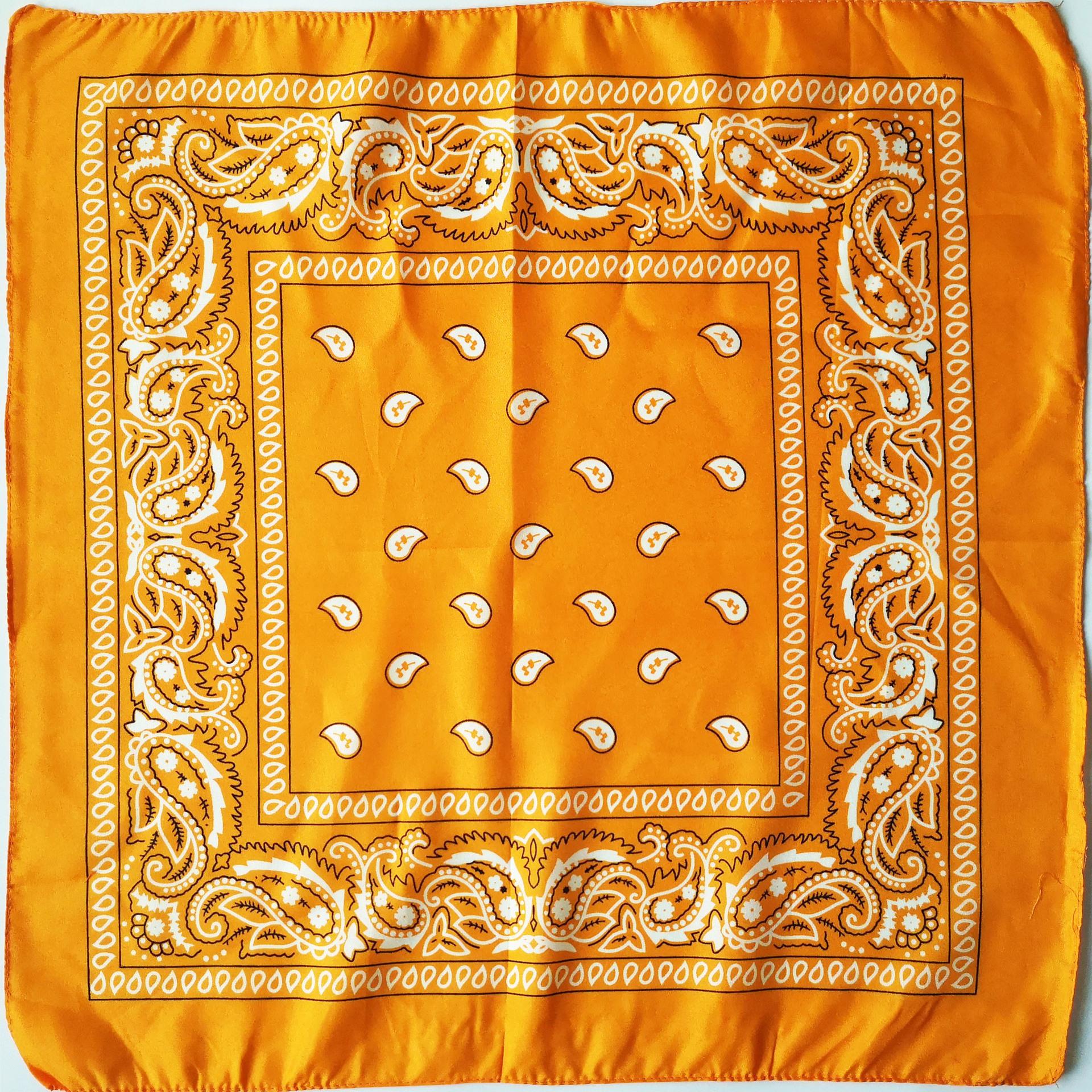 Khăn hiphop bandana (Turban) - màu cam