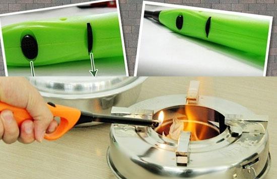 Combo 02 dụng cụ mồi lửa cho bếp gas, bếp cồn đa năng