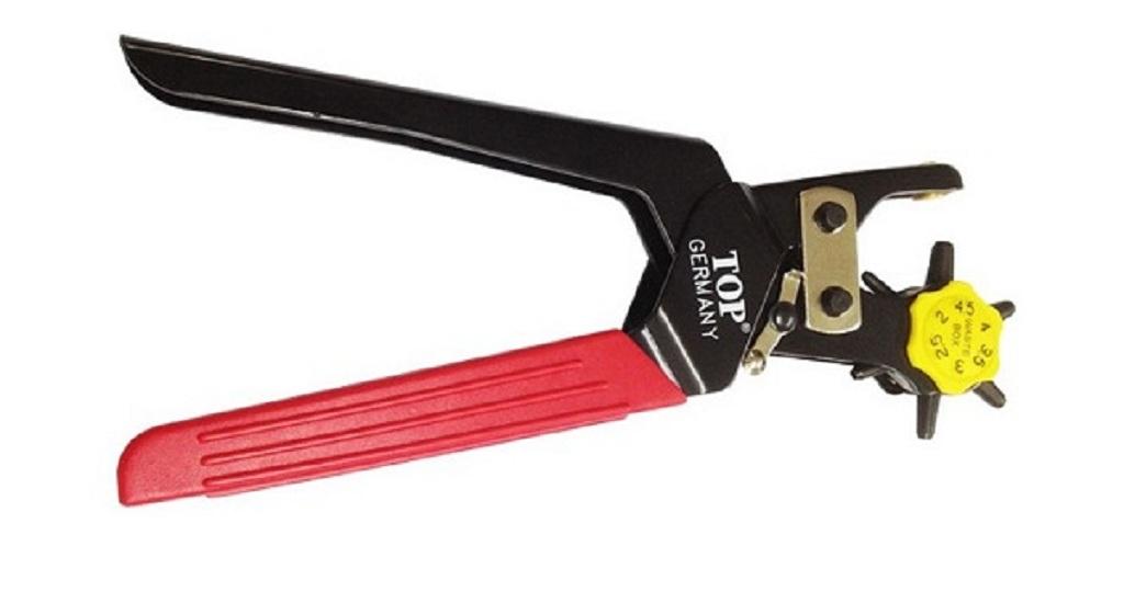 Kìm bấm lỗ dây nịt cao cấp TOP - TAP-50109
