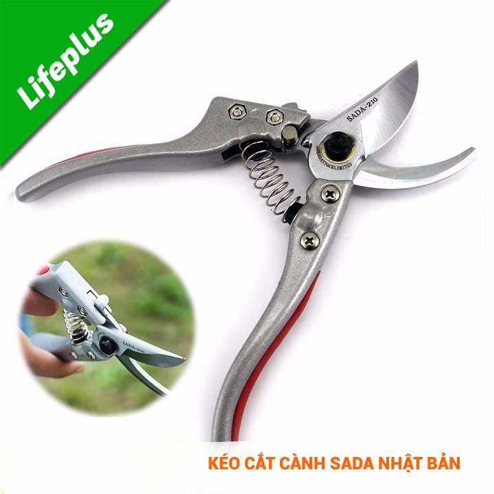 Kéo cắt cành cây siêu bền Sada 210mm Nhật Bản