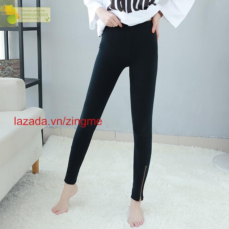Quần Legging Dây kéo chân mt1145