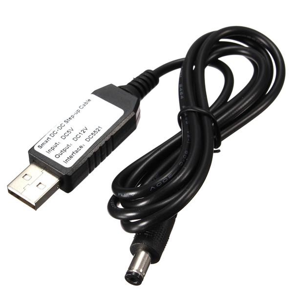 Cáp chuyển đổi usb 5v sang nguồn dc 12v