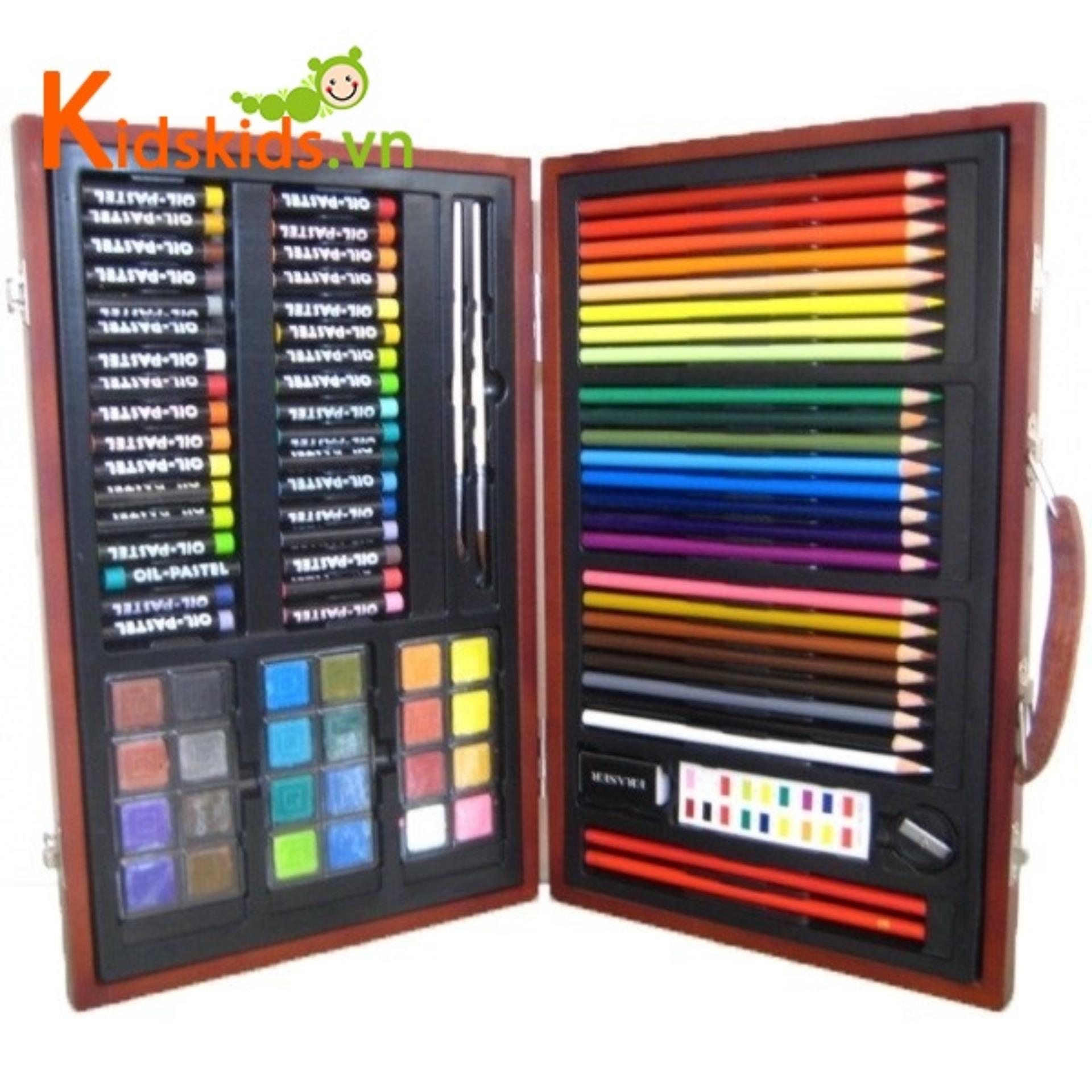 Bút màu hộp gỗ M 83 Colormate