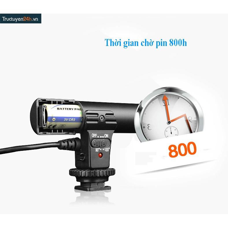 Microphone Si Dande MIC-01 dùng cho máy ảnh Canon/Nikon
