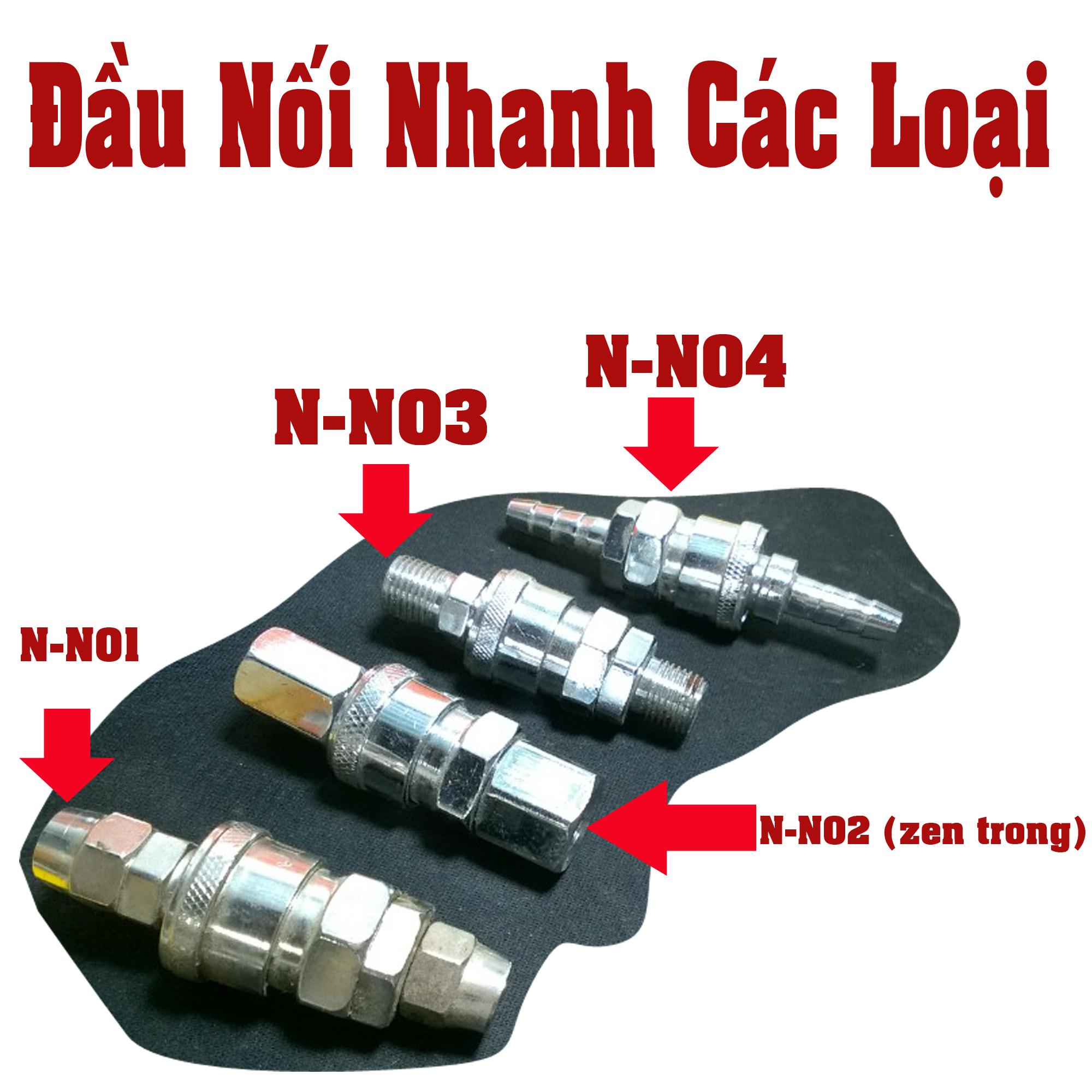 Đầu nối nhanh; Khớp nối nhanh; Nối hơi; Cút nối nhanh N-N03