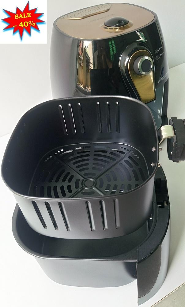 NỒI CHIÊN KHÔNG DẦU LOCK&LOCK EJF137FU 3 LÍT