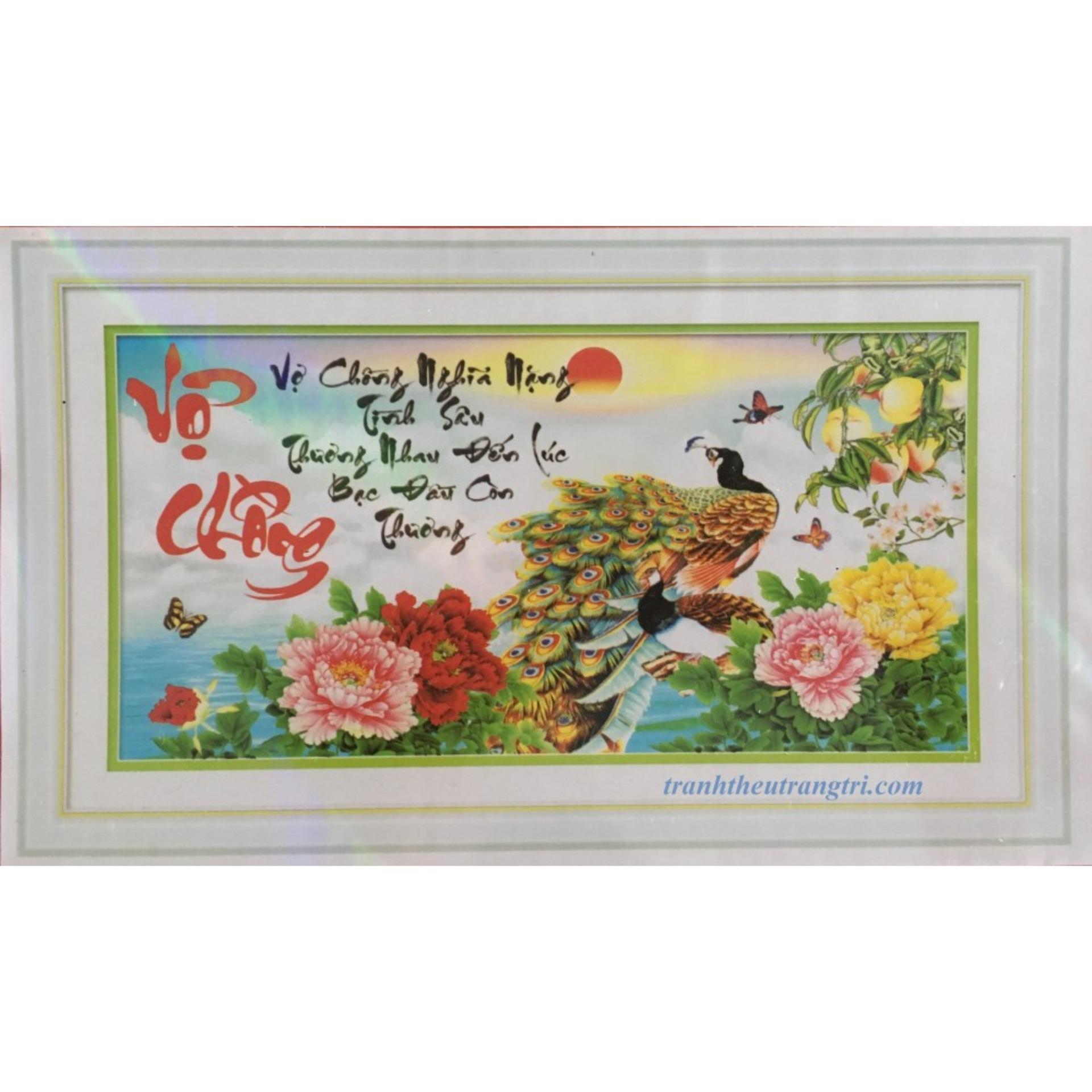 Tranh đính đá vợ chồng-DF369-Ngọc Thịnh