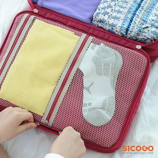 [HCM]Túi du lịch - treo vali - Size lớn Sicogo
