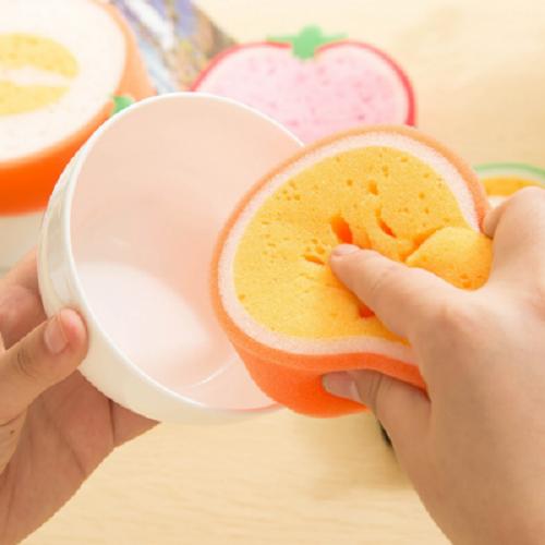 Combo 2 miếng rửa chén hình trái cây