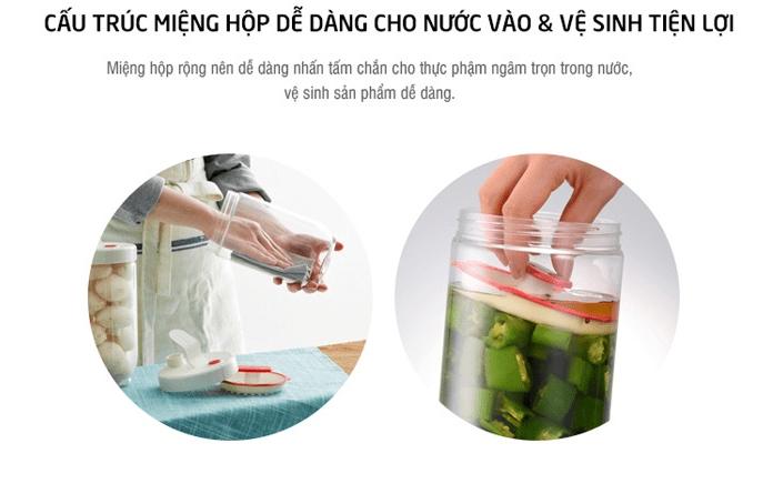 HỘP MUỐI DƯA CÀ 1.3L LOCK&LOCK INL412