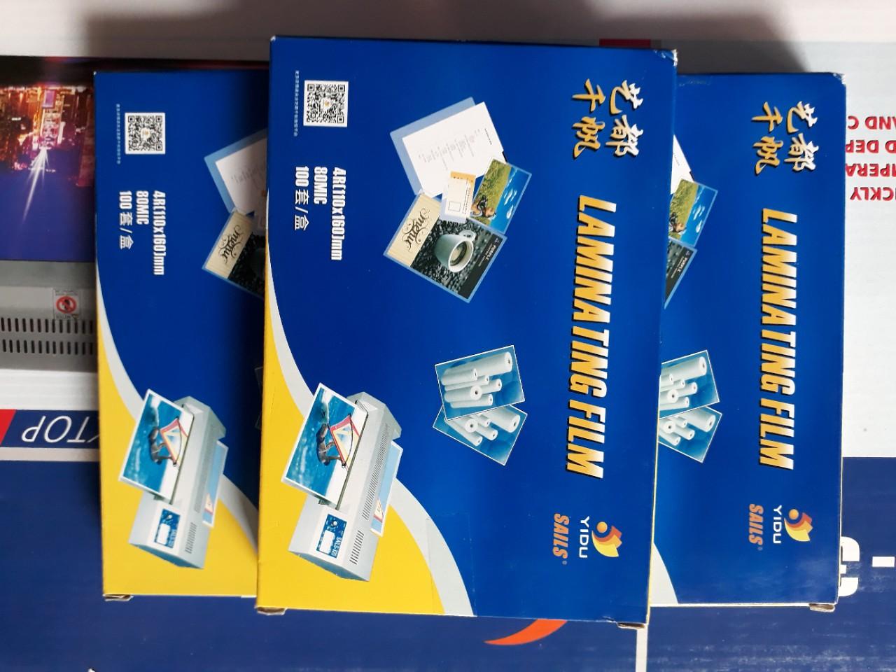 Giấy ép Plastic A6 55MIC - 100 tờ/ xấp