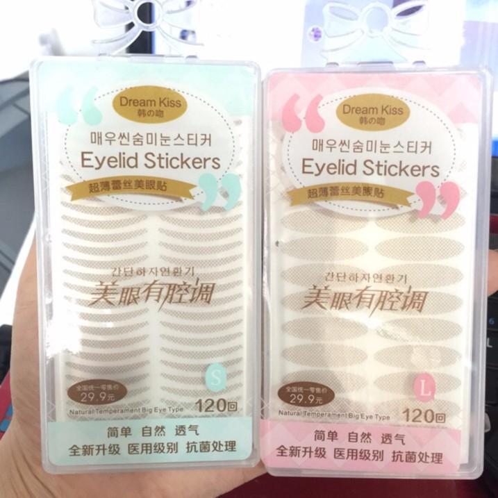 [HCM]Bộ 120 Miếng Dán Kích Mí Mắt To Tự Nhiên