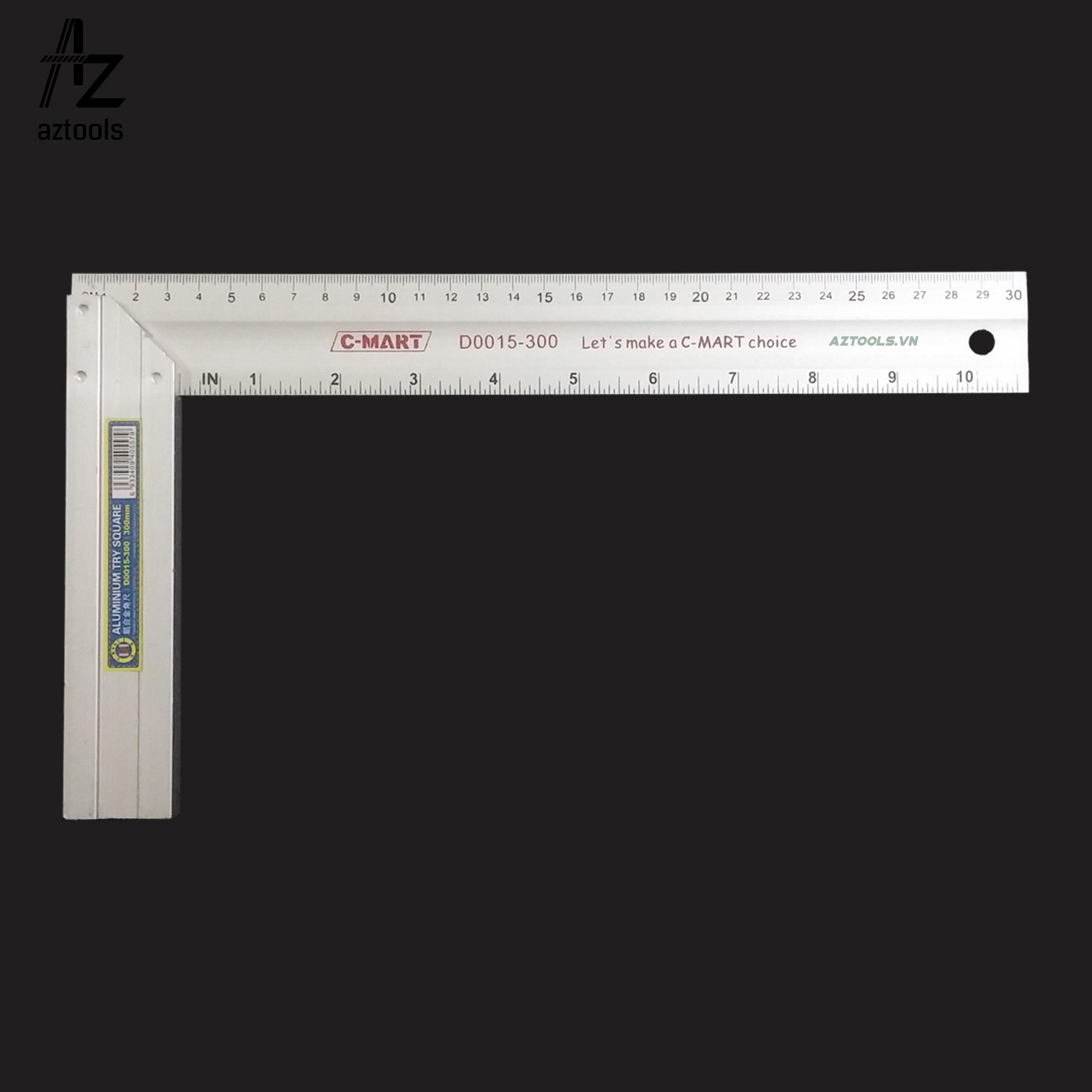 Thước eke vuông thợ mộc 30cm
