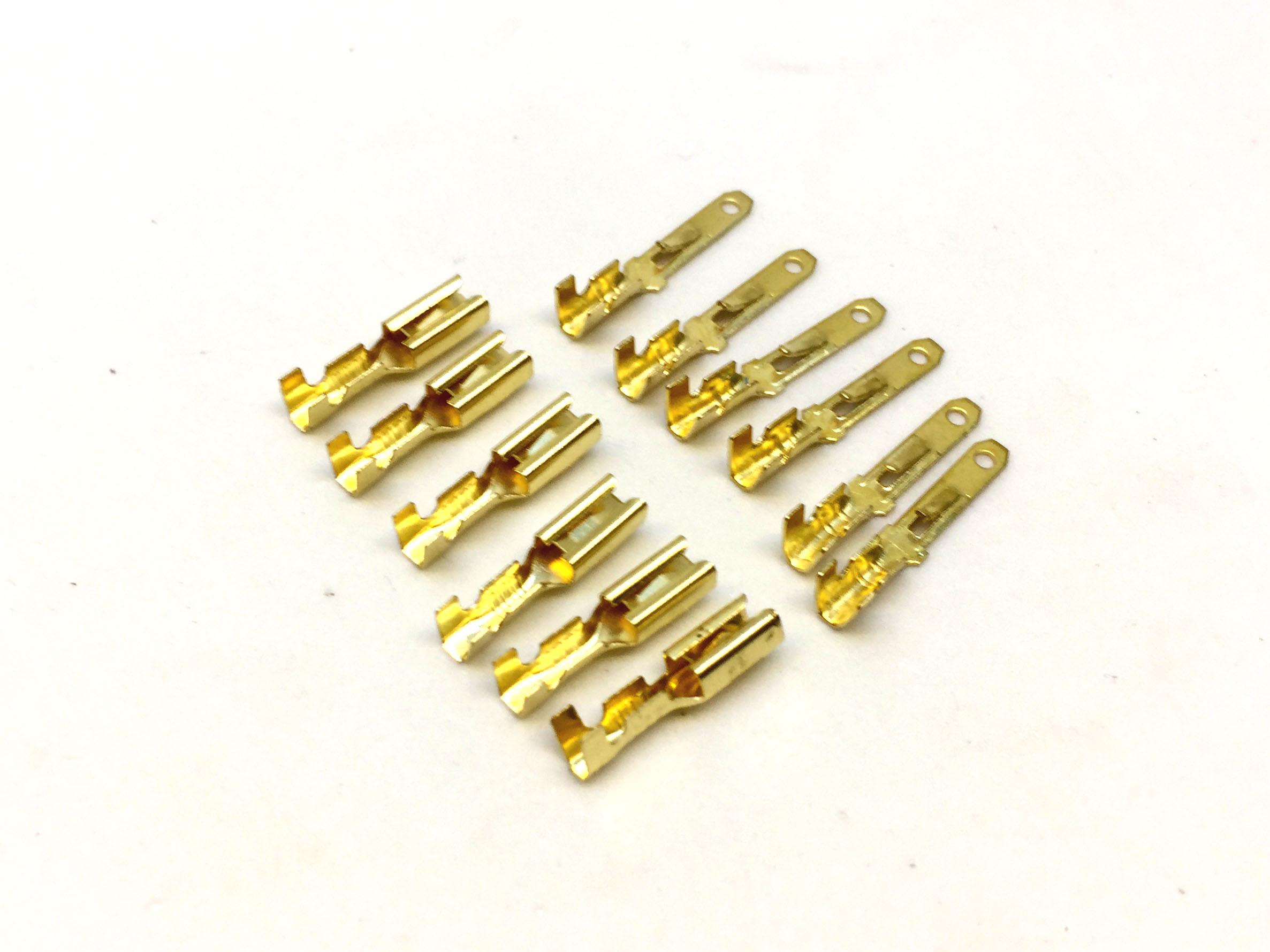 Bộ đầu kẹp dây 2.8mm (bộ 30 cái)