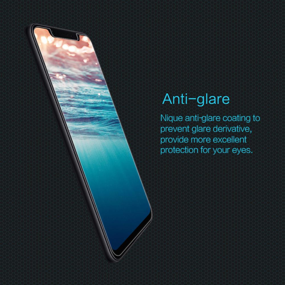 Miếng dán kính cường lực cho Xiaomi Mi8 - 2.5D