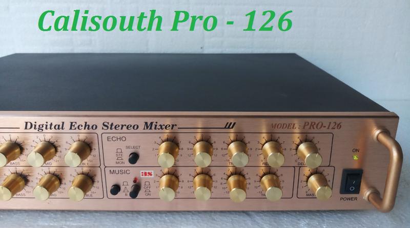 Vang cơ karaoke Calisouth Pro-126