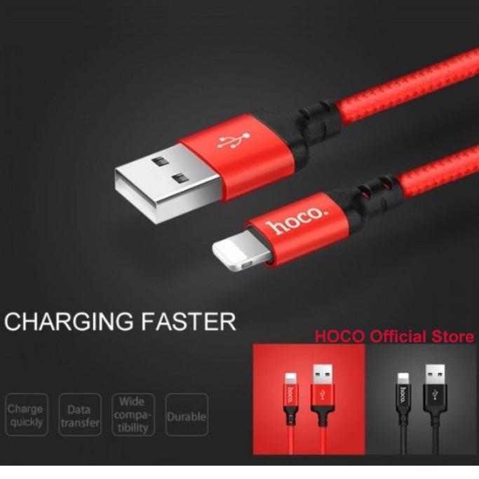 [HCM]HOCO - Dây Cáp sạc - X14 - Cổng Lightning - 1M dành cho iphone/ipad..
