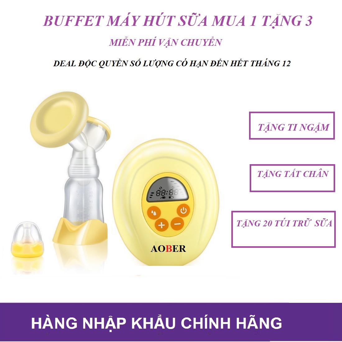 Máy hút sữa điện đơn AOBER  cao cấp hàng nhập khẩu