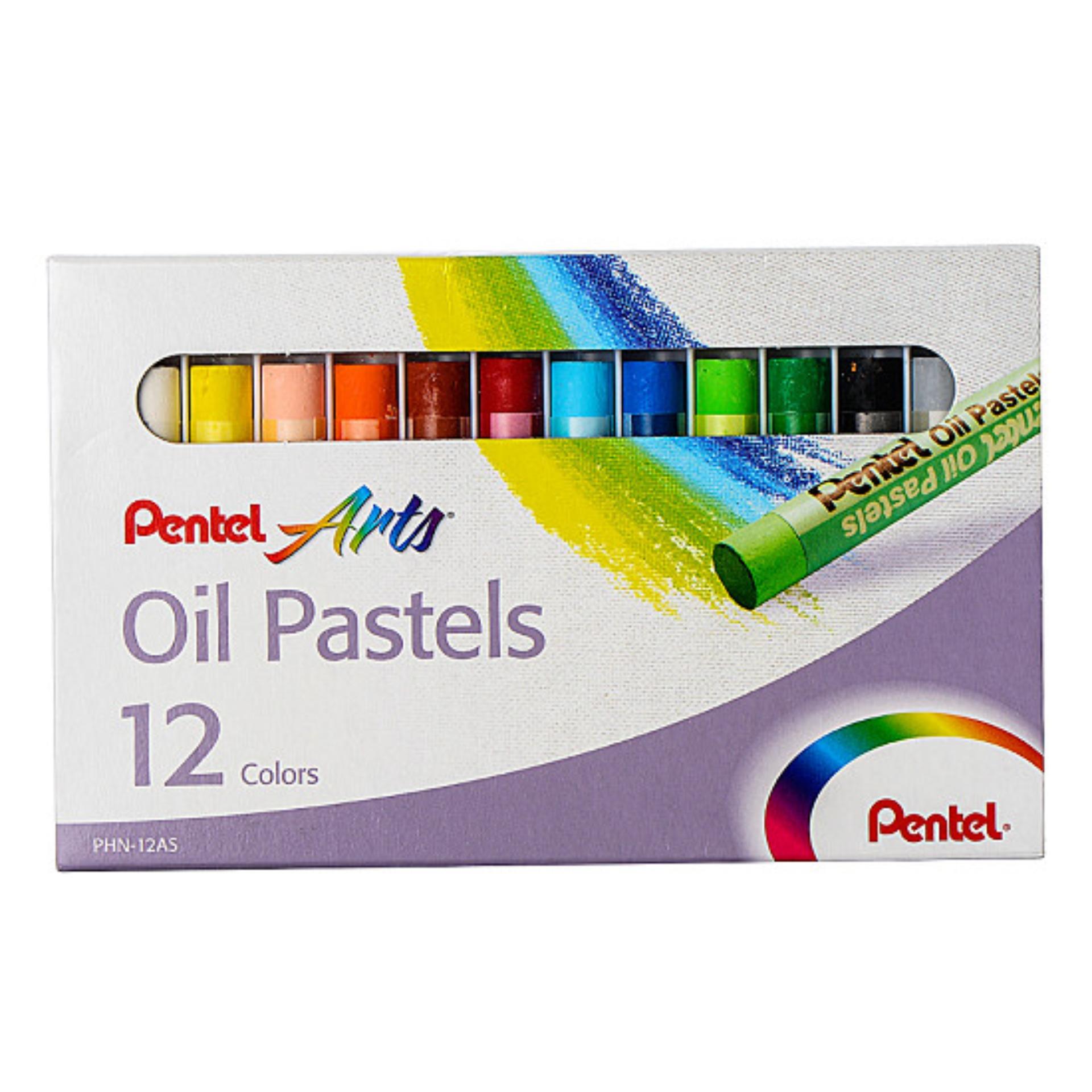 [HCM]SÁP DẦU PENTEL 12 MÀU