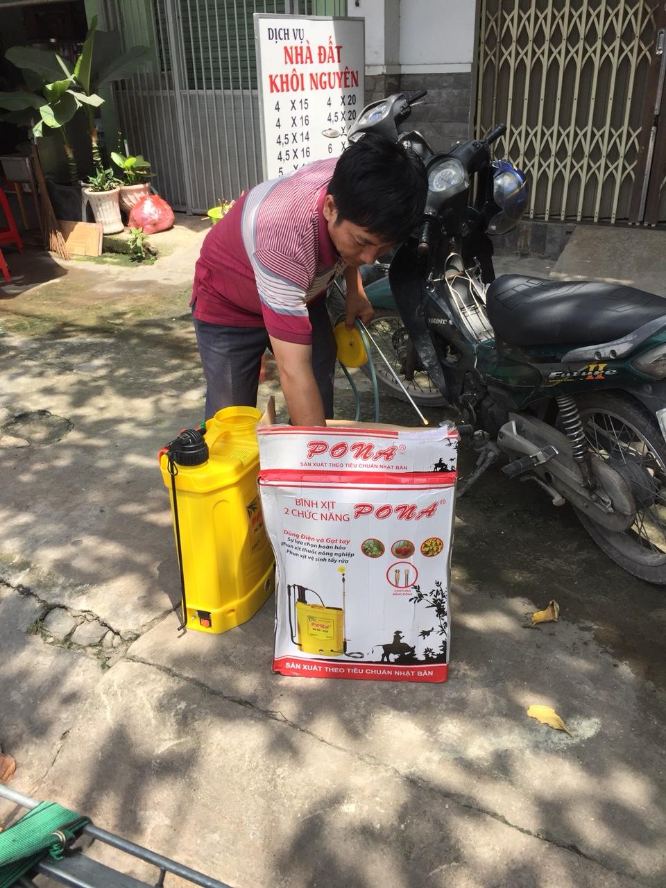 Bình xịt điện pona PN20-2CN ( 2 chức năng)