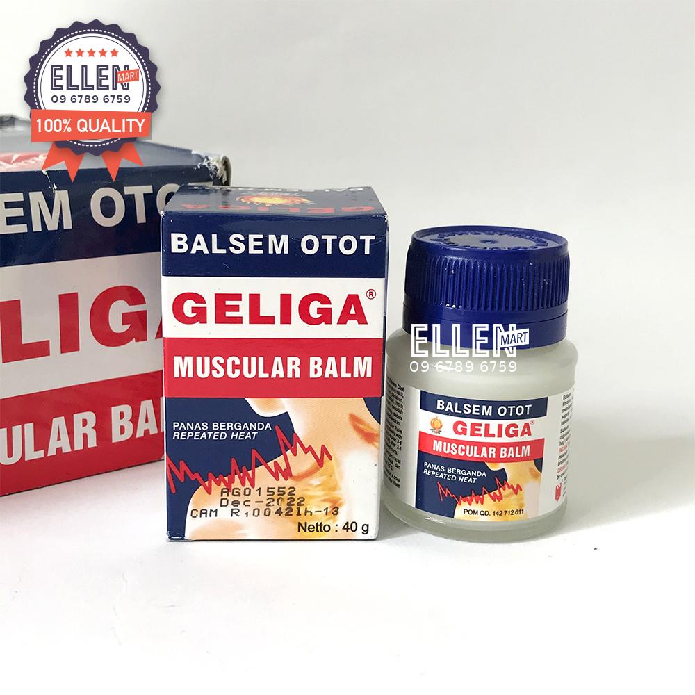 6 Hộp Dầu Cù Là Lửa Geliga 40g